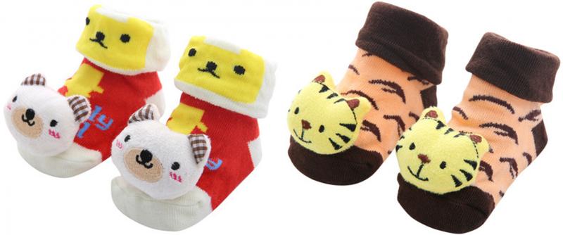 Product Introduction of 0-12Months Baby Assorted 3D Design Cartoon Anti-Slip Cotton Baby Socks Kid Newborn 13
