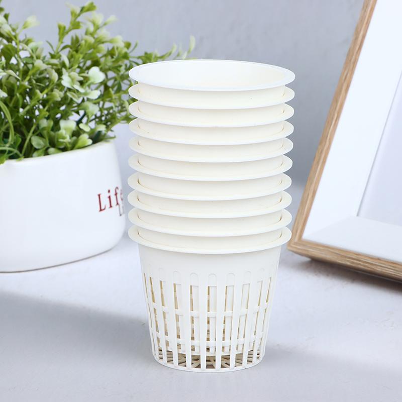 Product Introduction of 10Pcs 2 Inch 3 Inch Grow Orchids Hydroponics Cups Planting Mesh Pot Soilless Net Basket Slotted Colonization Container 18