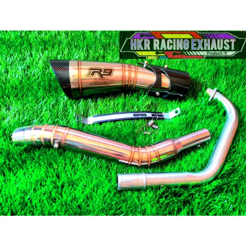 Knalpot Racing CBR R9 H2 CBR150R R15 GSX VIXION MX KING DLL