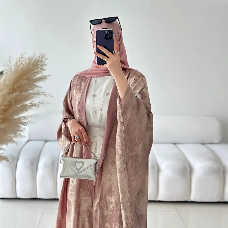 Women's Stylish And Elegant With Muslim Arab Loose Abaya, Suitable For Parties And Daily Wear 5