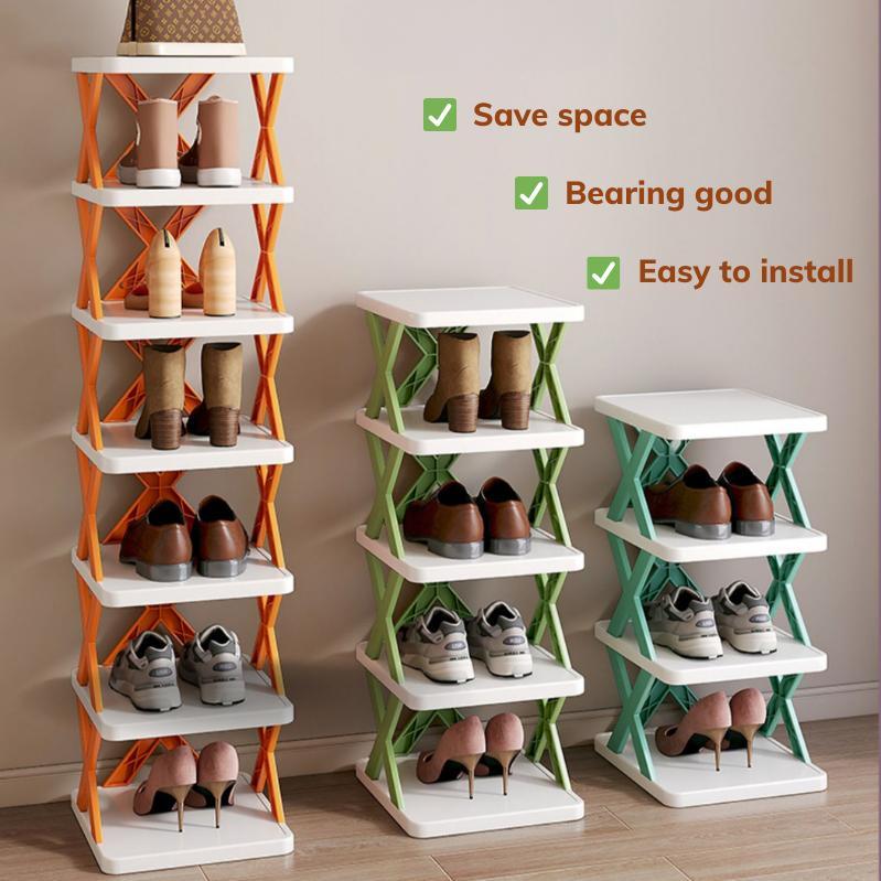 9 Layer Simple Folding Multi-tier Shoe Rack Balcony Shoe Rac - TikTok ...