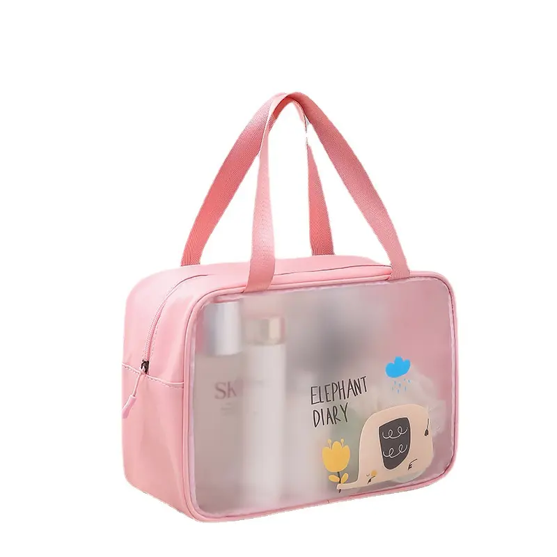 AOMIKOPER Pouch Make-Up Travel Transparan Waterproof 91026 - 90127 - 91028 7