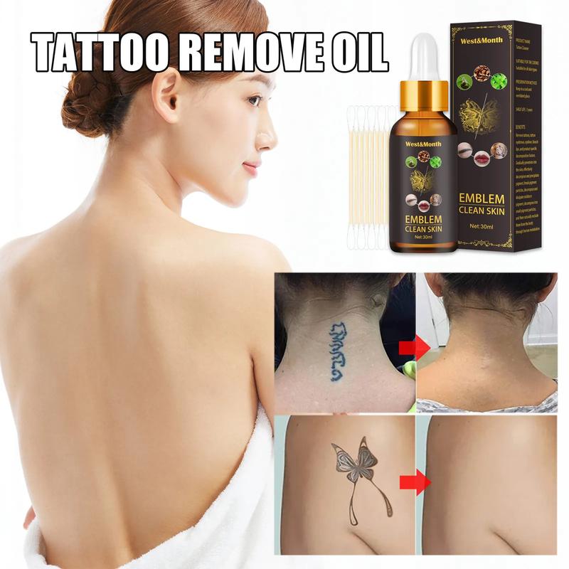 Product Introduction of Tattoo Remove Oil Safe And Painless Tattoo Remover Moisturizes Skin Eyebrow Eyeliner Skin Tattoo Removal Oil Cleaning Liquid To Remove Tattoos Permanent (30ml)\ws011 18