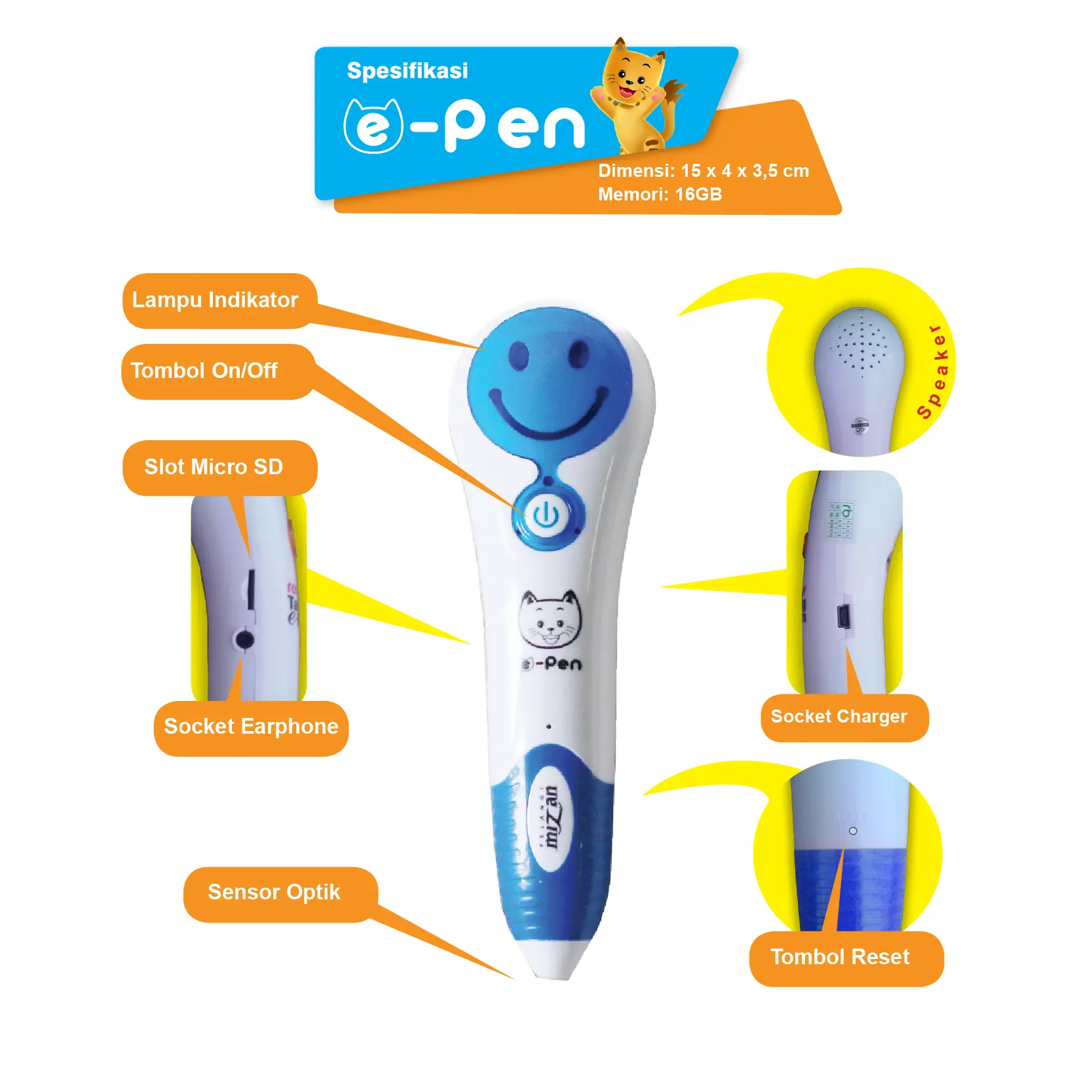 E-Pen All Product (Perangkat Pembaca Buku Anak)