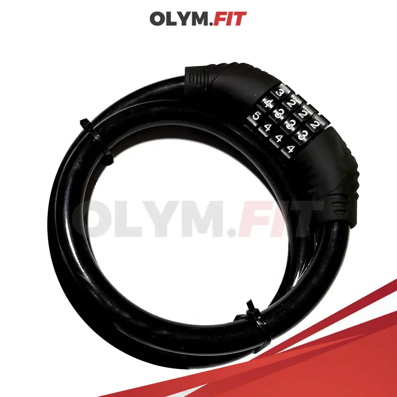Kunci Gembok Sepeda 4 5 Digit Kombinasi Anti Maling Key Lock MTB Road Bike Seli Lipat 7
