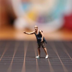 Mô Hình Tượng Nhỏ Tỷ Lệ Vua Đồ Chơi, Có Các Cỡ 1 / 64, 1 / 72, 1 / 87, 1 / 43, Làm Bằng Resin, Lấy Người Đàn Ông Taxi, Thích Hợp Cho Diecast, Bộ Sưu Tập Thu Nhỏ