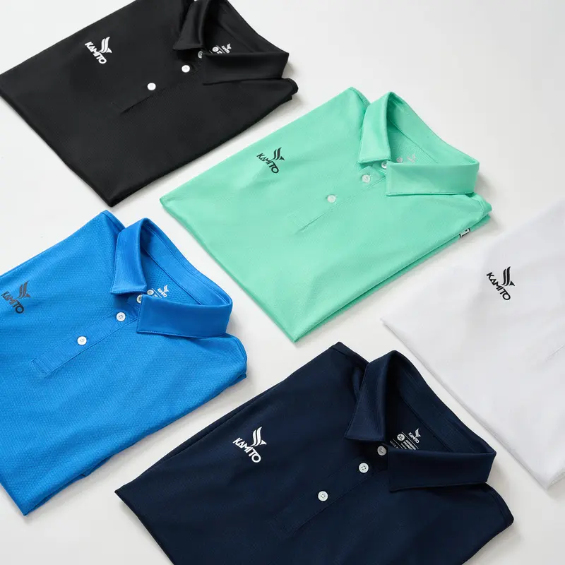 Áo polo Có Cổ thể thao nam Kamito Porada 2, tôn dáng, vải mềm mịn, thoáng mát, bền màu Menswear Nhung Shirt Tre Ngắn Tay 1