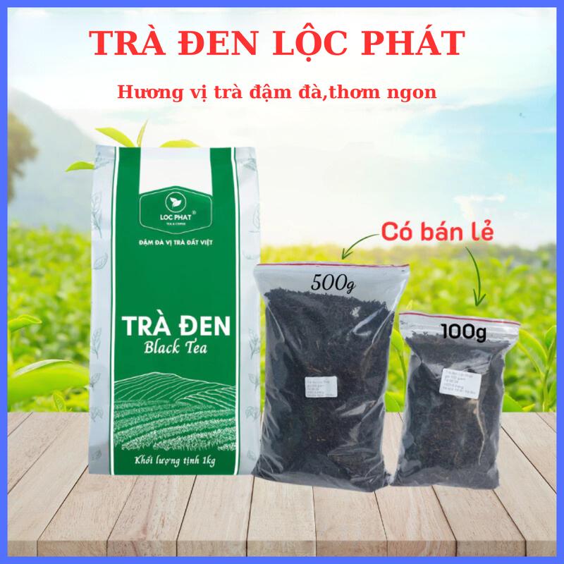  Trà Đen Lộc Phát 1kg - Nguyên Liệu Làm Trà Sữa Trà Trái Cây Trà Uống Hằng Ngày 