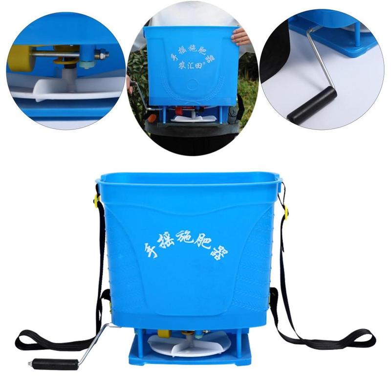 20L Fertilizer Spreader Handheld Vegetables Granular Fertilizer Applicator 5