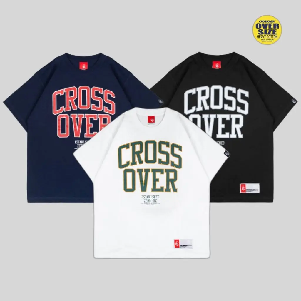 OVERSIZED T-SHIRT CROSSOVER "NIVE"