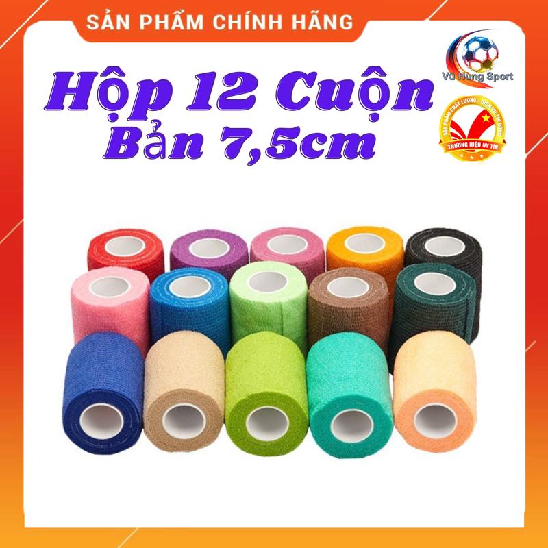 Băng Keo Vải Thể Thao Loại 7.5cm Băng Keo Cao Su Non Quấn Cổ Tay Cổ Chân hỗ trợ tập luyện thi đấu