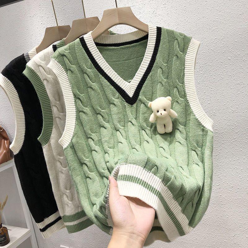 Áo Vest Dệt Kim, Hàng Mới Về Năm 2025, Áo Vest Len Mùa Xuân Và Mùa Thu Cho Nữ, Thích Hợp Cho Các Hoạt Động Ngoài Trời, Phong Cách Người Nổi Tiếng Trên Internet, Hàng Châu Âu, Áo Vest Phong Cách Phương Tây Cho Nữ 1