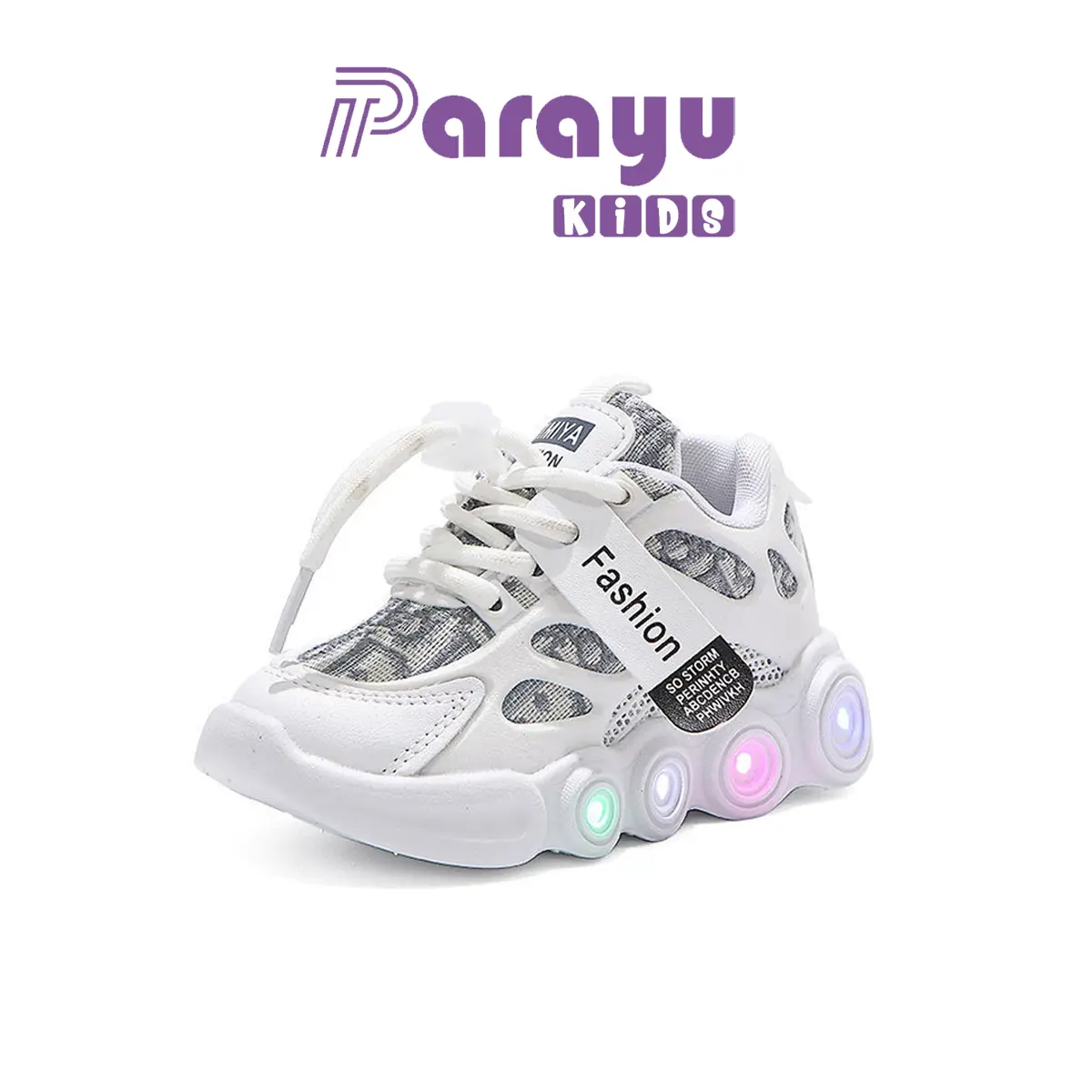 Parayu Kids Sepatu Sneakers LED Anak Laki Laki & Perempuan G 58 Fashion Import