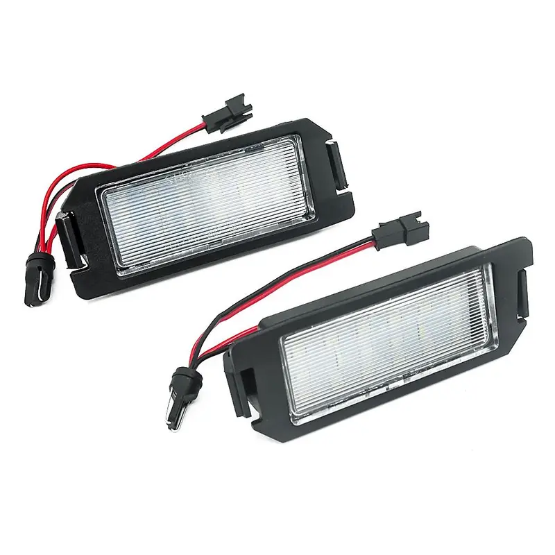 Đèn LED biển số, Eonstime, 2 x 18SMD, cho Hyundai I10, I20, tiburon coupe, Veloster, FS, XG30, Terracan, HP, Kia Rio, Picanto, TA, Soul 2