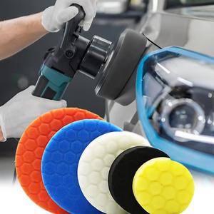 Car Polishing Sponge Pad Set, Car Polishing Sponge Pad Kit, Professional Car Polishing & Waxing Kit, Car Buffer Polishing Machine Pad Kit