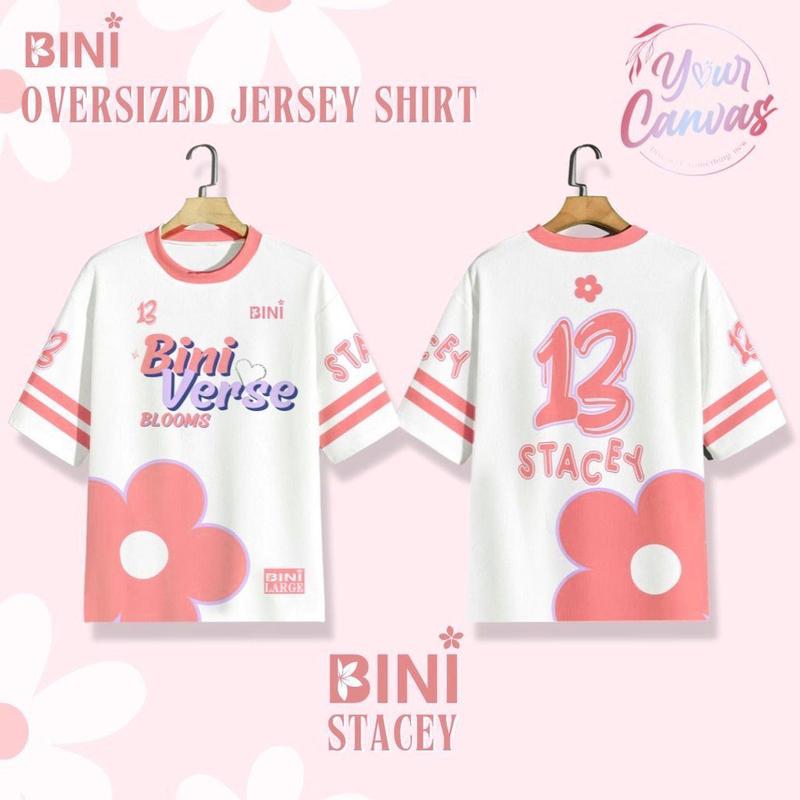 Product Introduction of [Preparation] Outdoor Sports Shirt BINI VERSE Jersey Unisex Summer Top Wide Size Sports Shirt New Design Full sublimation Print Short Sleeve Large 4