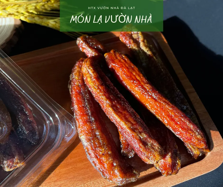 250 g Chuối Laba Đà Lạt sấy dẻo - Vườn Nhà Đà Lạt