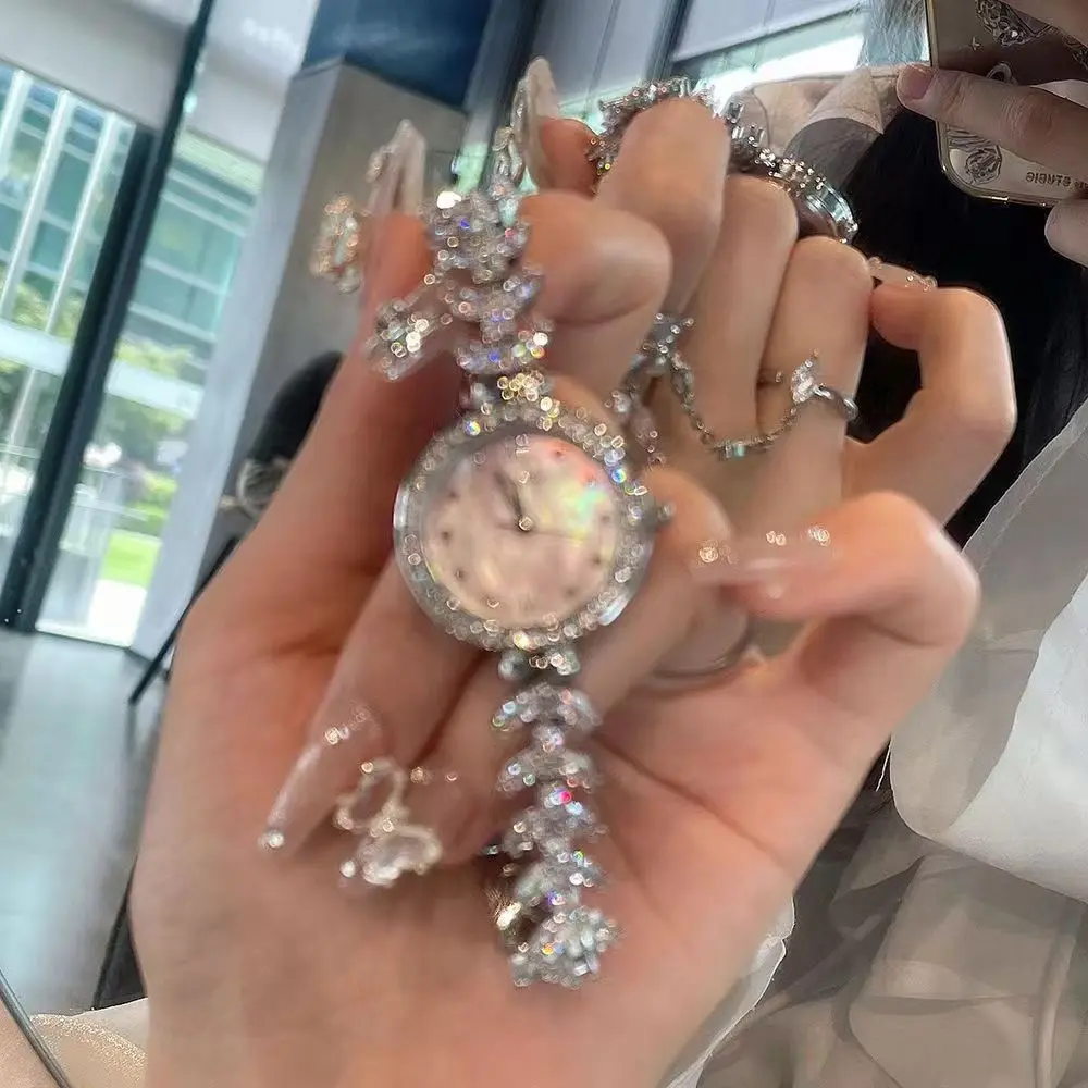 2024 Hot Selling Mermaid Women's Watch for Girlfriend Light Luxury Minority Bracelet Watch Fashion Wrist Watch Gift Women's Watch Couple Watch Student Watch Birthday Watch Love Watch @ 247#