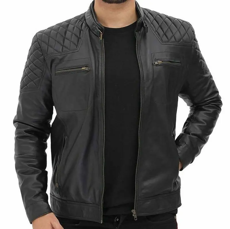 jaket kulit motor pria/aket kulit domba garut /jaket kulit asli 100% original kualitas nomor satu super 1