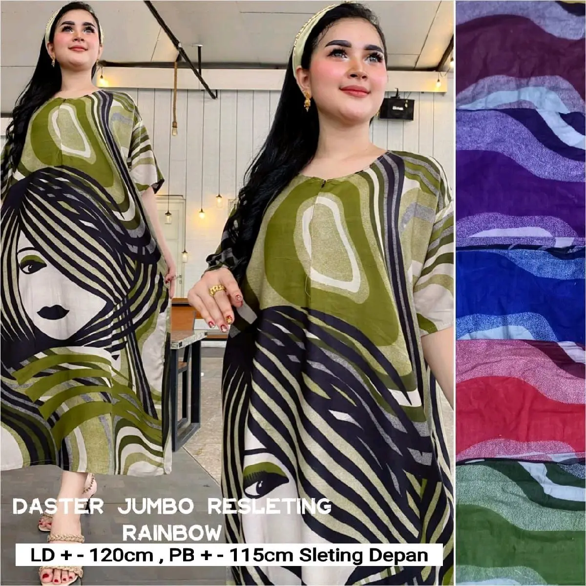 DASTER JUMBO FROSZEN BAJU WANITA KEKINIAN SEHARI HARI MURAH BERKUALITAS PAKAIAN CEWEK VIRAL OUTFIT SANTAI OOTD IBU IBU MUDA BATIK PEKALONGAN Motif Nyaman Pendek Busui Dress Bumil