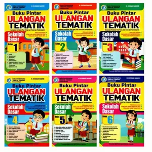 Buku Pintar Ulangan Tematik Kelas 1 - Kelas 6 SD / MI