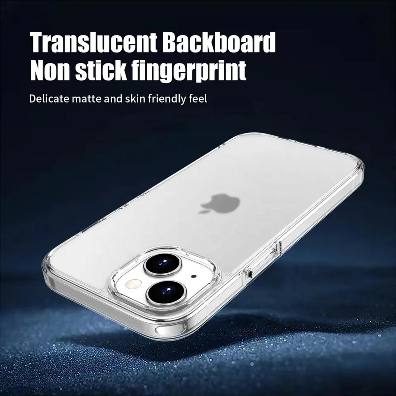 Octagoods iPhone 13 Pro Max Case Dual Clear - Clear K28007
