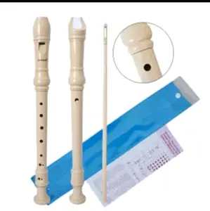 Seruling Tiup Seruling Plastik - Alat Musik Putih Biasa Termurah