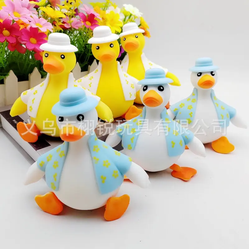 Đồ chơi vịt giải nén véo đồ chơi
