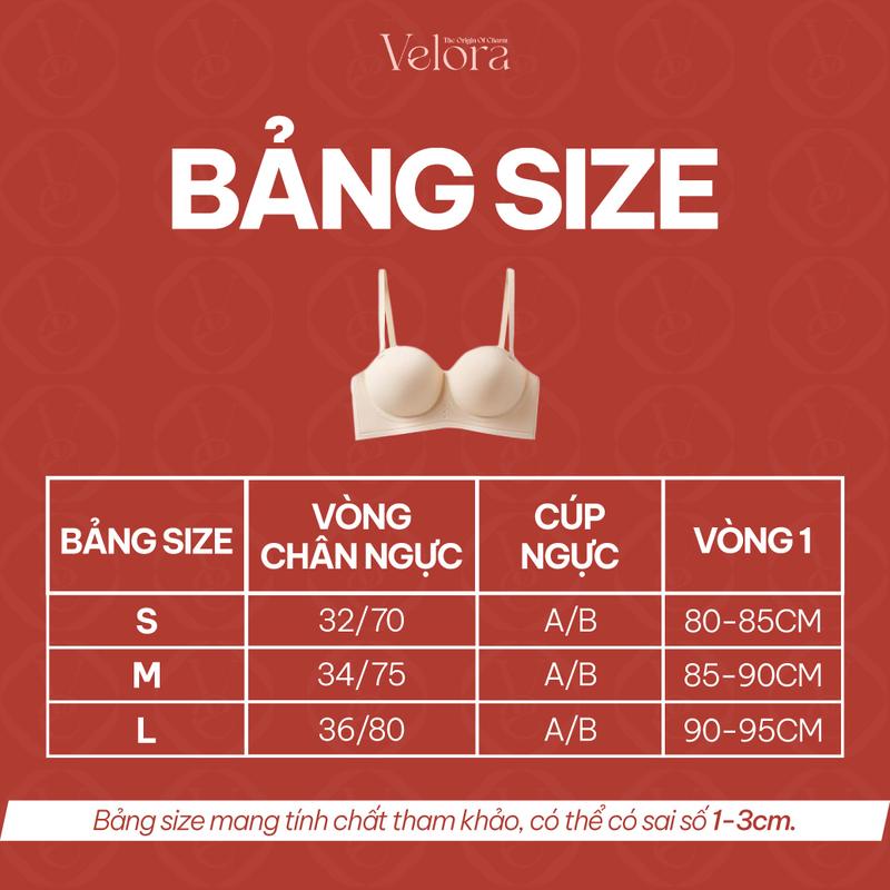 Áo Lót Nữ Đúc Su MagicCup Nâng Ngực 3D Chống Xệ, Chống Tuột, Mềm Mại, Thoái Mái - VELORA 8