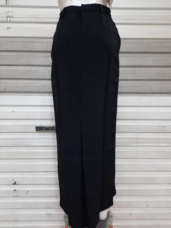 Rok kerja kantor wanita model span warna abu tua, coksu tua, milo, mocca, hitam cream, coklat, putih, silver dan ungu tua Brand Syakira by Azkia Polos Slim-fitting Hitam Formal 4