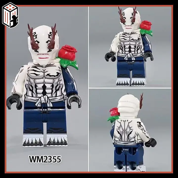 Đồ chơi Lắp Ráp Nhân Vật Jujutsu Kaisen Mô hình Nhân vật anime Chú Thuật Hồi Chiến WM6139 8