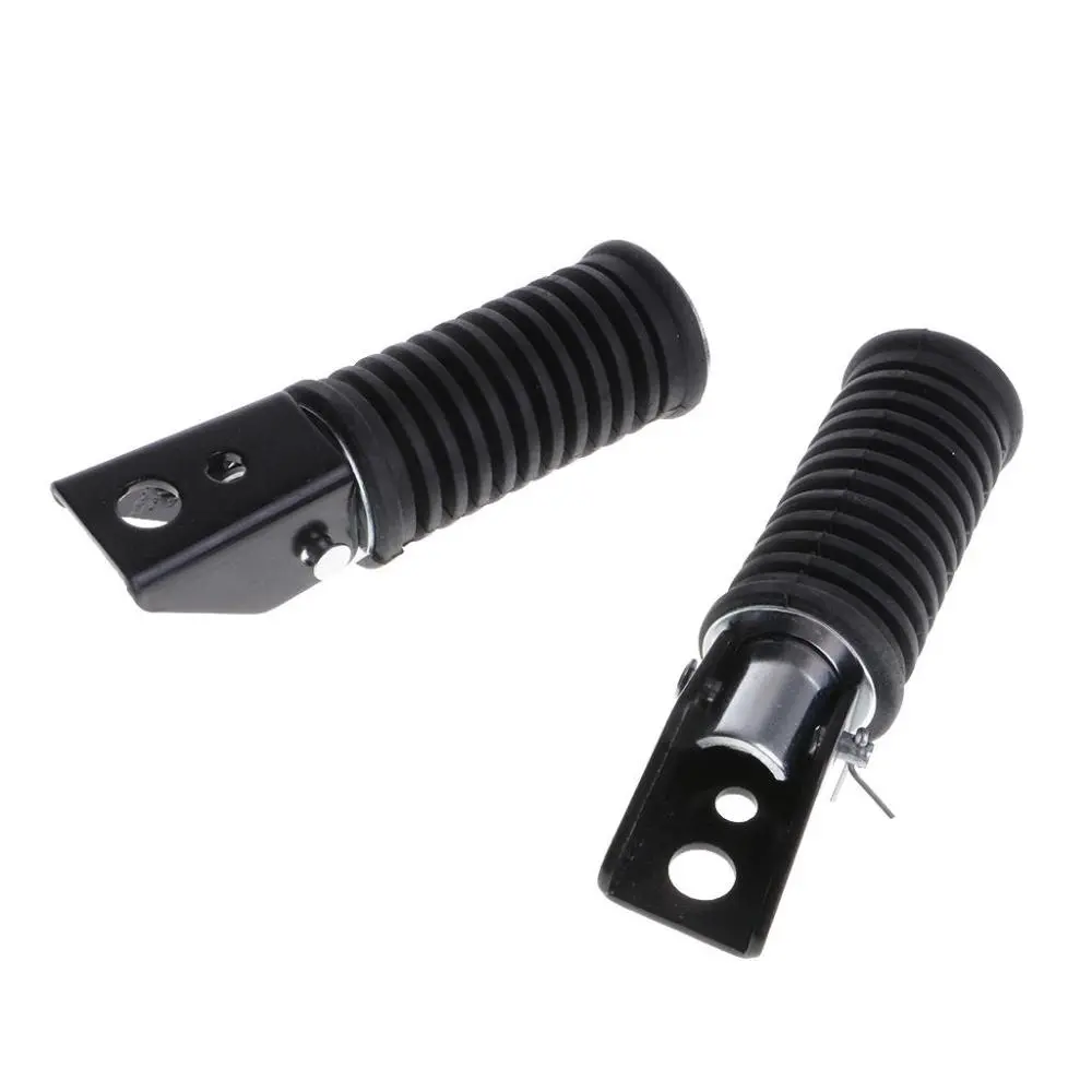 2Pcs Motorcycle Foot Rests Foot Pegs Pedals for for Suzuki GS125 GN125
