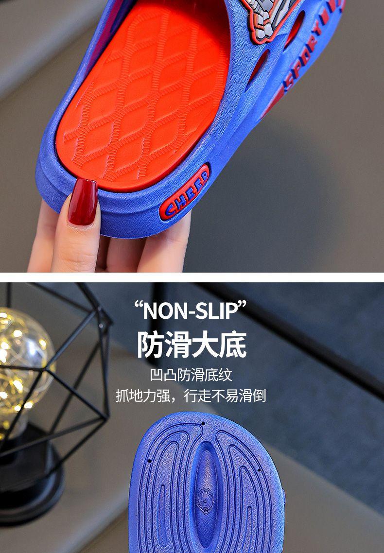 Product Introduction of Dép Lê Trẻ Em, Phong Cách Bố Mẹ-Bé Dành Cho Nam Giới, Hàng Mới Về, Thích Hợp Cho Người Lớn, Thiết Kế Hoạt Hình, Đế Mềm, Chống Trượt, Thích Hợp Cho Gia Đình, Tắm, Phòng Tắm Và Các Hoạt Động Ngoài Trời Mùa Hè 9