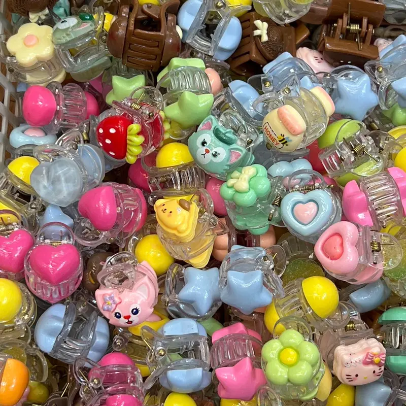 Set 30 kẹp tóc mix nhiều loại ( kẹp mái sắt, mỏ vịt, càng cua nhỏ, kẹp y2k, kẹp ngôi sao,...) quà tặng ngẫu nhiên dễ thương Women Voi phukien  toc 8
