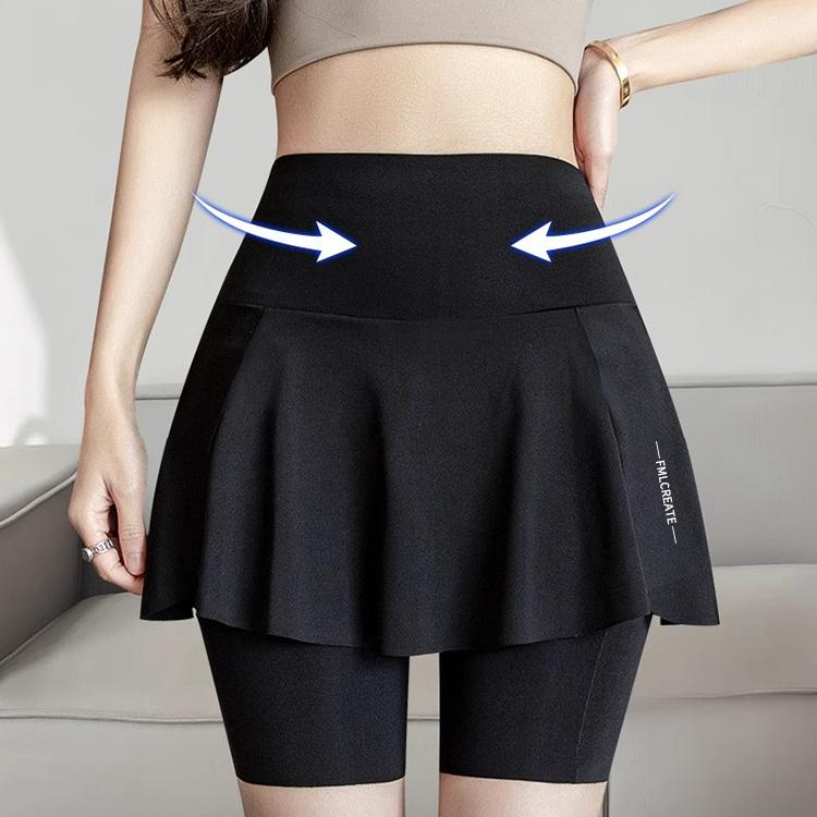 【Viral 2026】Baju Gym Wanita Korean Style Hot – Rok Celana Sport 2in1 Skort Zumba Pilates Jogging Tenis Golf Outfit Premium Import, Modis Nyaman Dipakai Olahraga & Sehari-hari