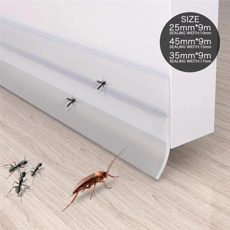 Product Introduction of Door Seal Bottom Windows Self Adhesive Soundproof Doors Silicone Rubber Seal Strip Weatherstrip Bar Window Sealing Films 19