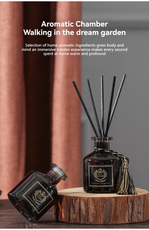Product Introduction of 【SG Ready Stock】2 pcs x Aromatherapy Household Air Refresher Bedroom perfume Room Toilet Essential Oil Fragrance Scent Scent Diffuser Glass Freshener Bottle Scented 43