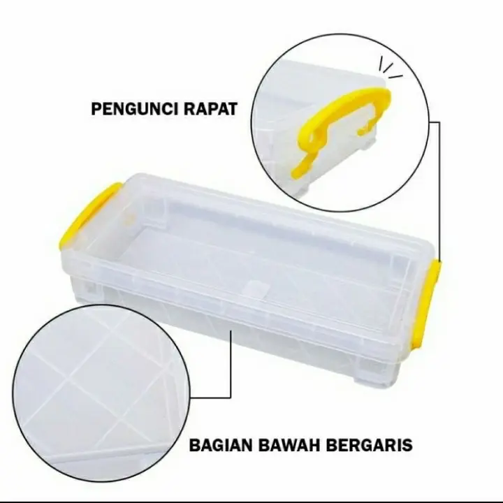 Kotak serbaguna ( Plastik Dengan Tutup Dapat disesuaikan Kamar Tidur Penyimpanan Garmen Bulat Hitam penyimpan masker multifungsi) 2