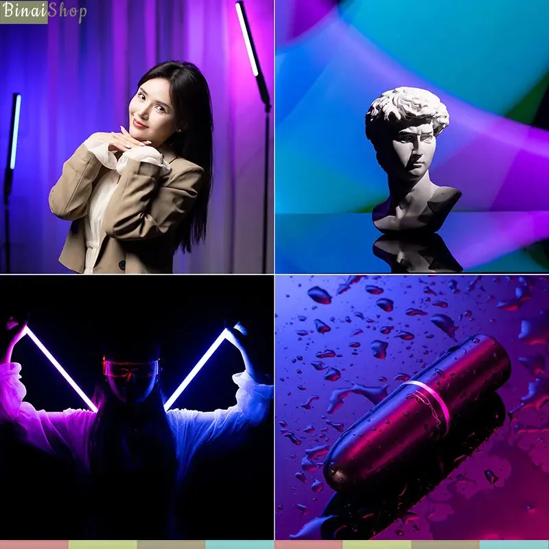 Ulanzi VL119 RGB - Đèn LED Cầm Tay, Dải Nhiệt Màu Rộng, Hỗ Trợ 20 Hiệu Ứng Cho Youtube, TikTok, Phát Trực Tiếp, Review Sản Phẩm 7