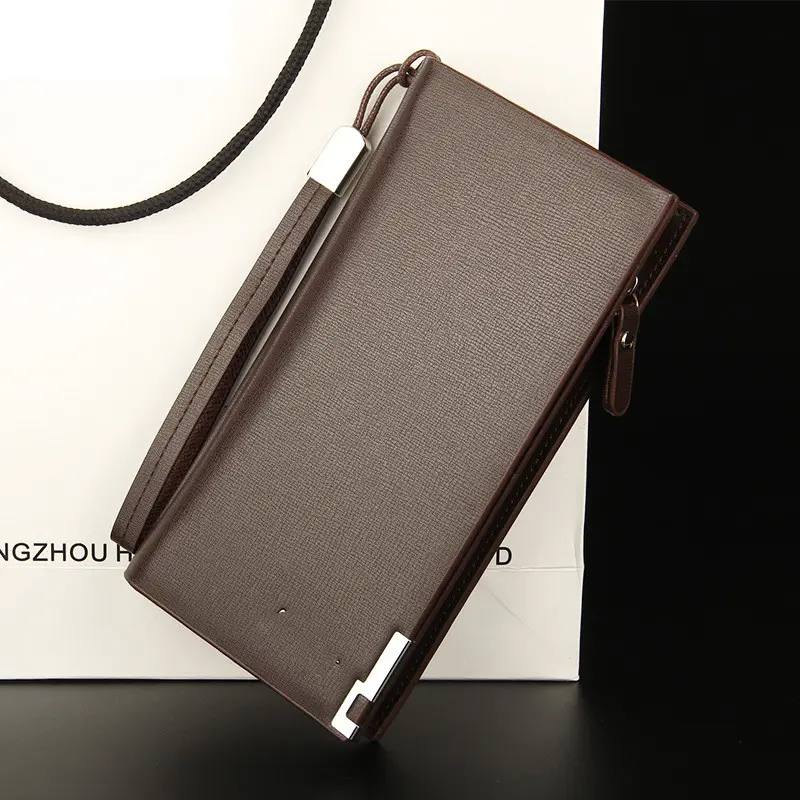Ví nam nữ bóp dài cầm tay nam Nhung Clutch