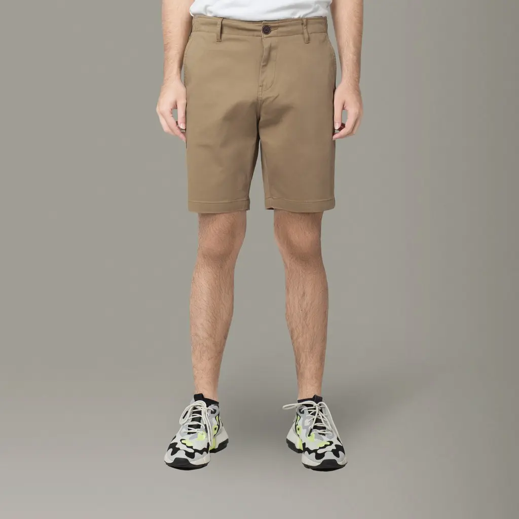 Benhill Celana Pendek Chino Bermuda Katun Stretch 7 Warna : Hitam, Navy, Army, Khaki, Beige, Tan, Caramel Brown Kancing Shorts