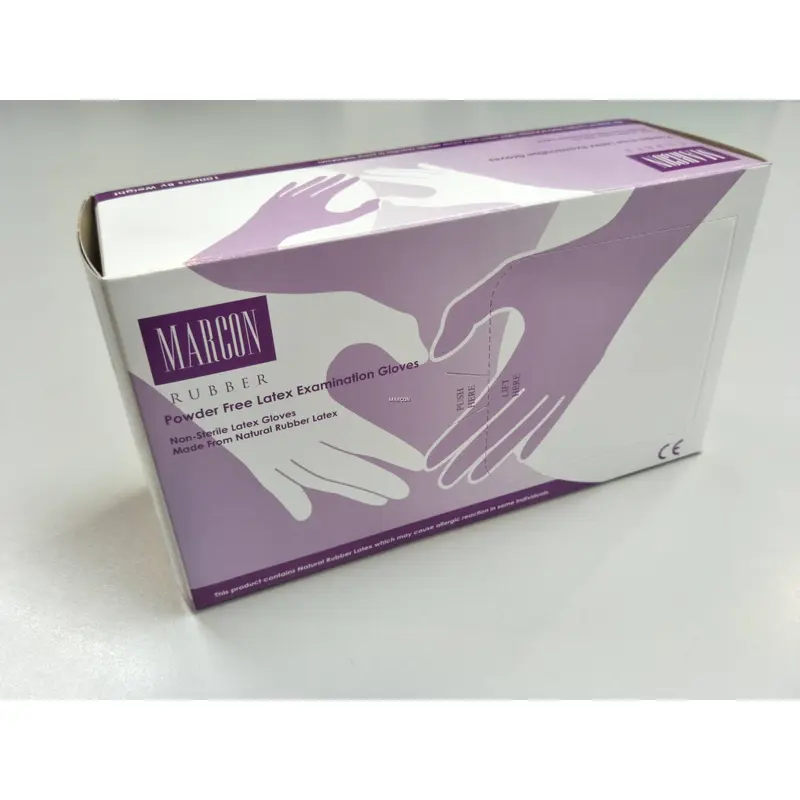 MARCON LATEX GLOVE POWDER FREE M SIZE 100S - TikTok Shop Malaysia