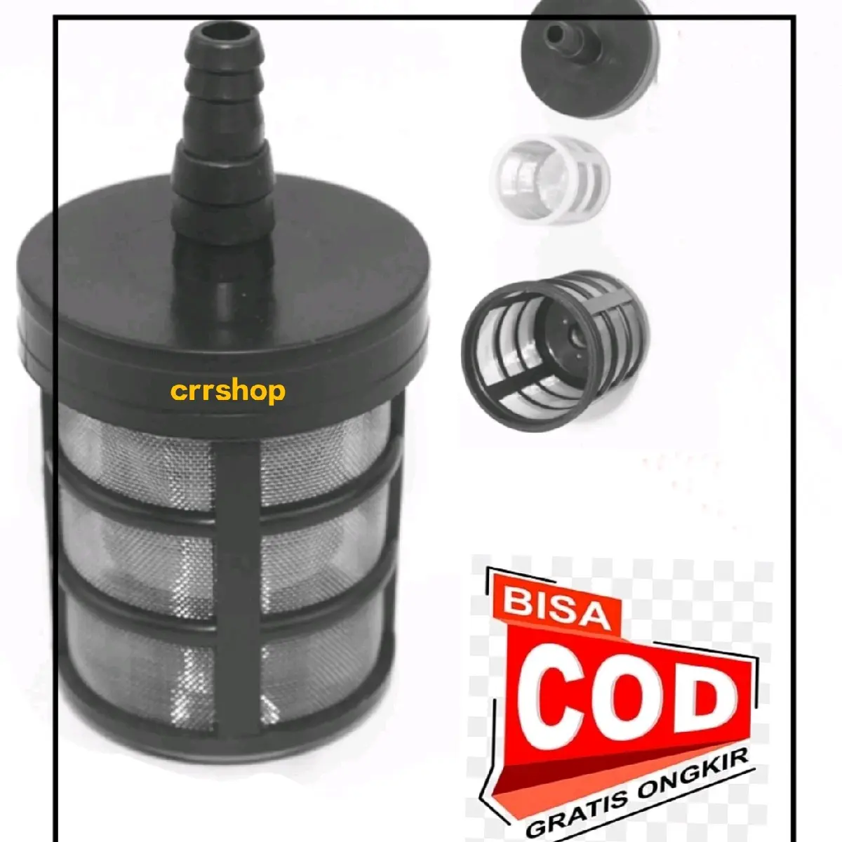 Water Inlet Double Filter Stainless | Saringan Air Pompa DC 12V Mesin Cuci Jet Washer Cleaner Tekanan Tinggi