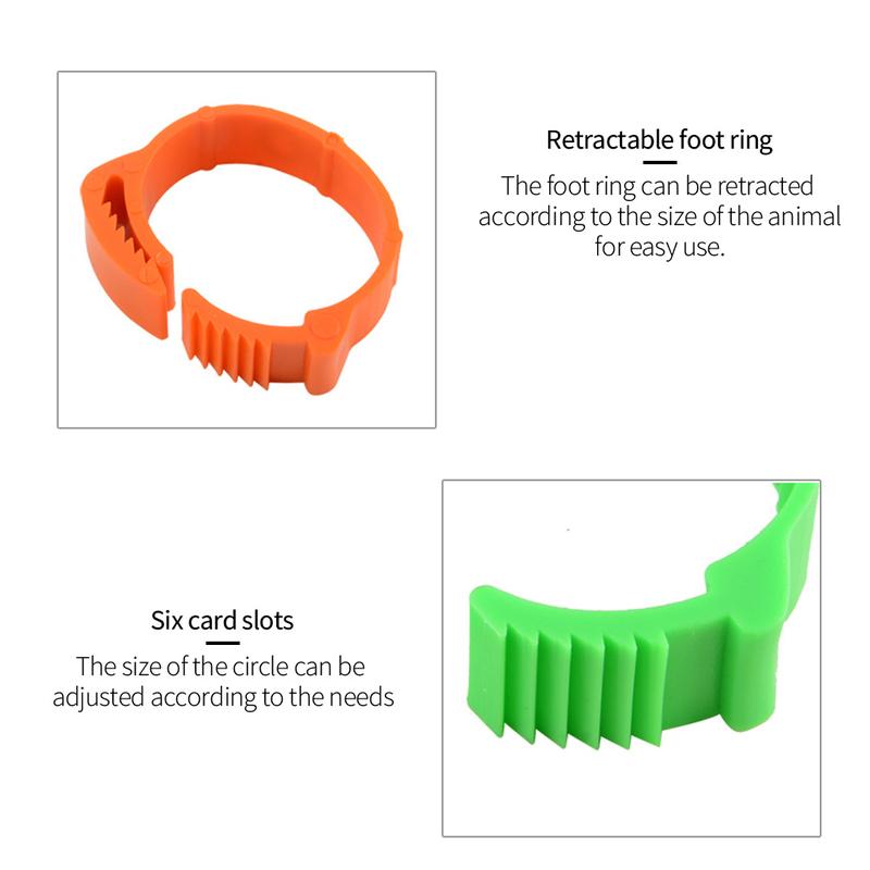 Product Introduction of CS 100PCS Chicken Foot Ring Marker Adjustable Size 1-100 Number Poultry Leg Label Buckle Ring for Farm Chick Duck Goose Suplies #436572 47