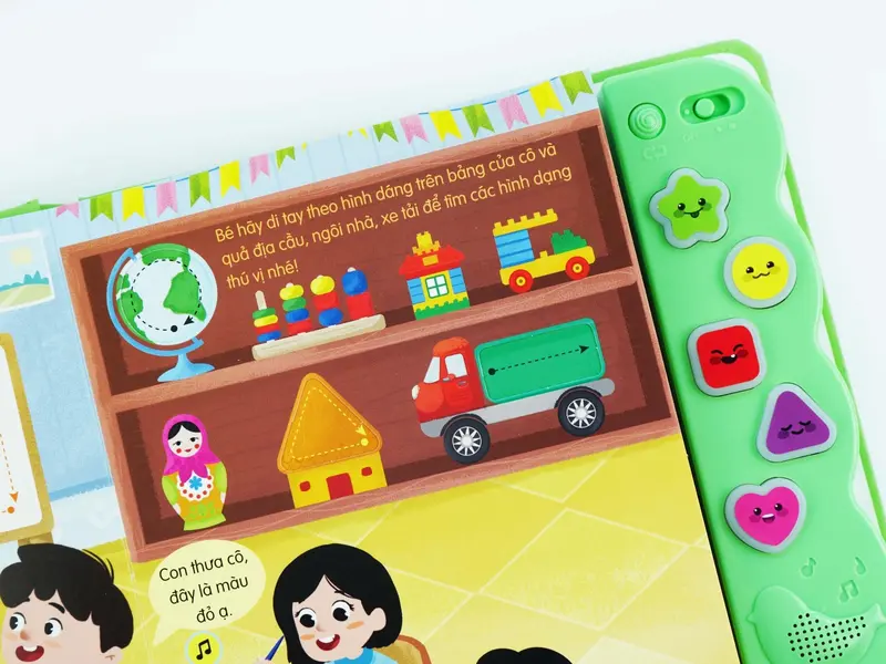 Sách Âm Thanh và Tương Tác Lật Mở Dành Cho Trẻ Từ 0 - 6 Tuổi (Nhiều Chủ Đề) - Đinh Tị Books 5