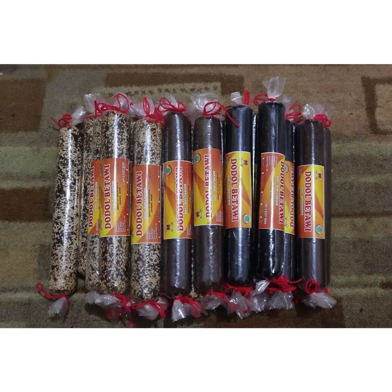 Dodol Betawi asli oleh-oleh cikarang original rasa ketan, hitam, wijen gula asli dan tanpa pengawet Organik 2