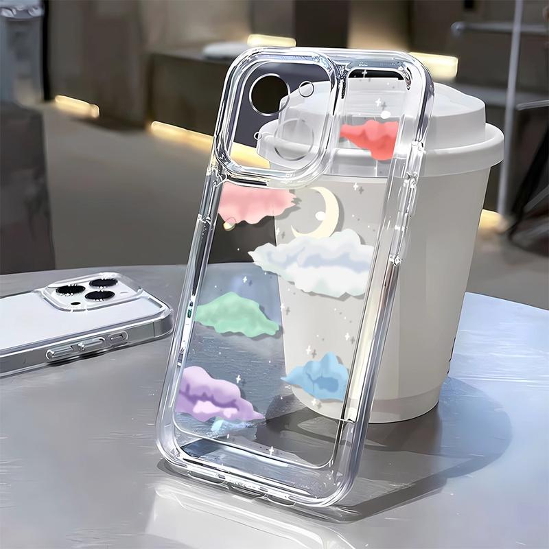 Product Introduction of 【Hot new models】Cute Clouds Phone Case For iPhone 16 15 14 13 12 11 Pro Max Mini XS X XR SE 7 8 Plus  Cover 2