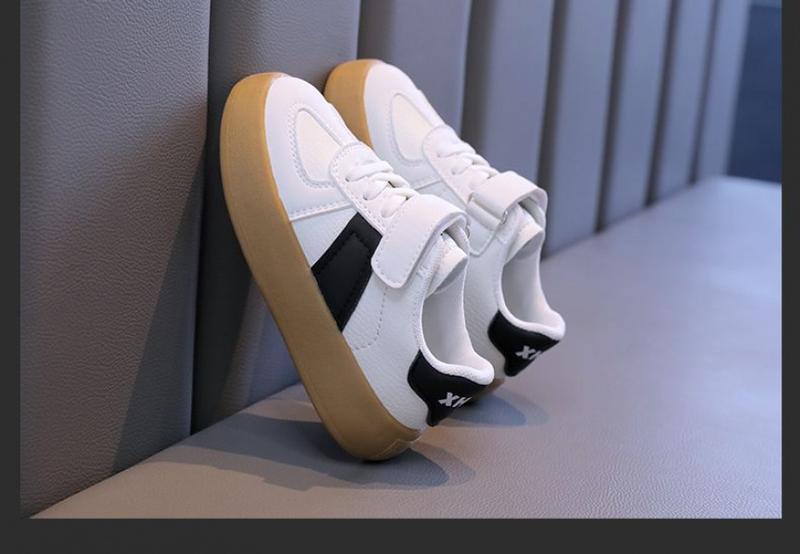 Product Introduction of Children's Shoes Children's Sneaker 2024 New Girls' Sneakers Boys' Moral Training Shoes Middle and Big Children Students Soft Bottom Skateboard Shoes 15