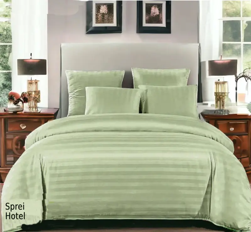 PART 2 - BEDCOVER SET HOTEL GRAMASI 130 MICROTENCEL, BED COVER SPREI SET MIKROTENSEL SILK PREMIUM INCLUDE SABUK KARET ANTI GESER Sarung Bantal Guling Custom Kain Lembut 4