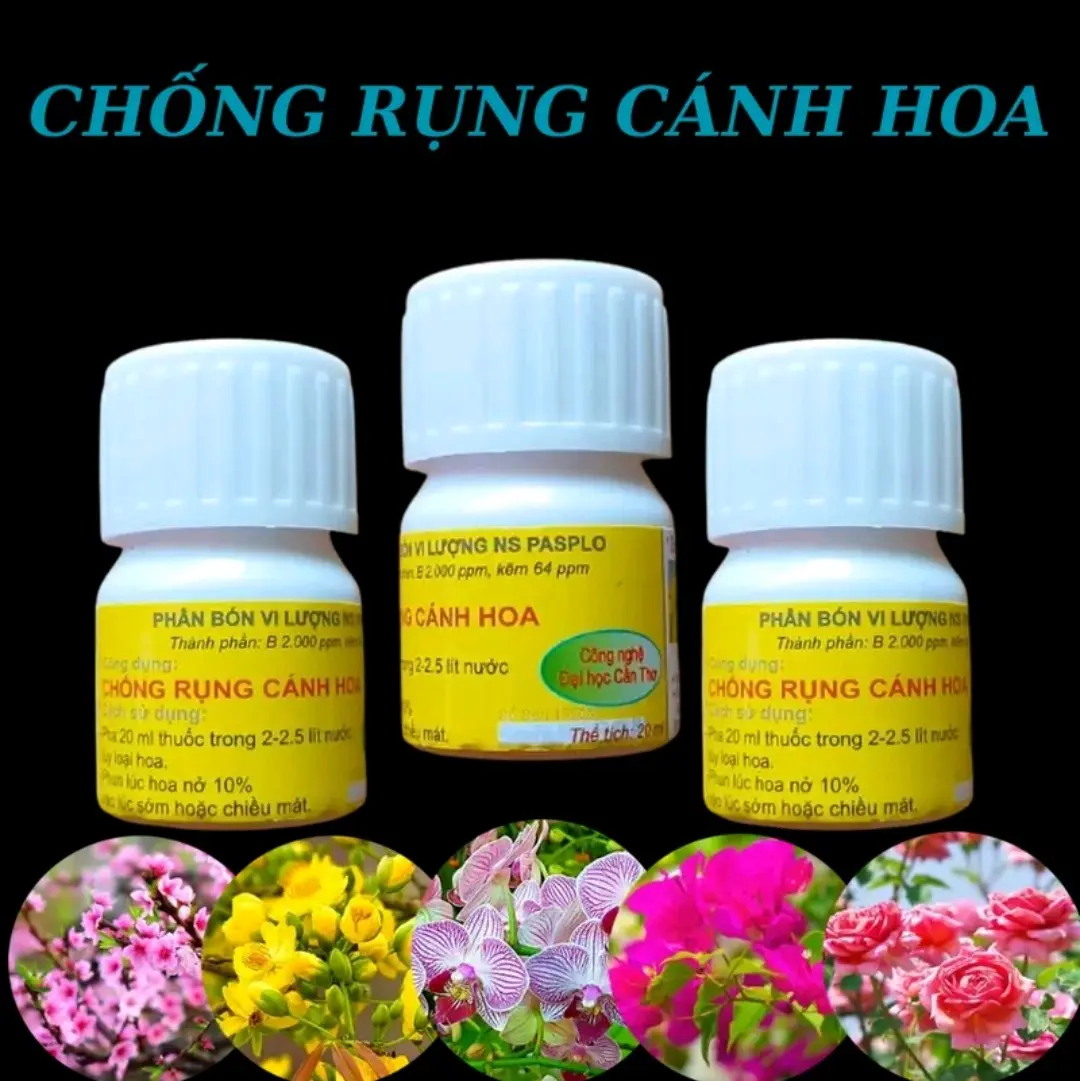 ComBo 3 Lọ - Chống Rụng Cánh Hoa